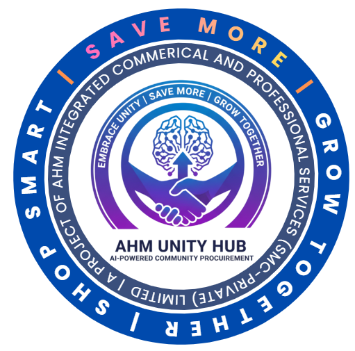 AHM UNITY HUB ® | AI DRIVEN COMMUNITY GROUP PROCUREMENT 